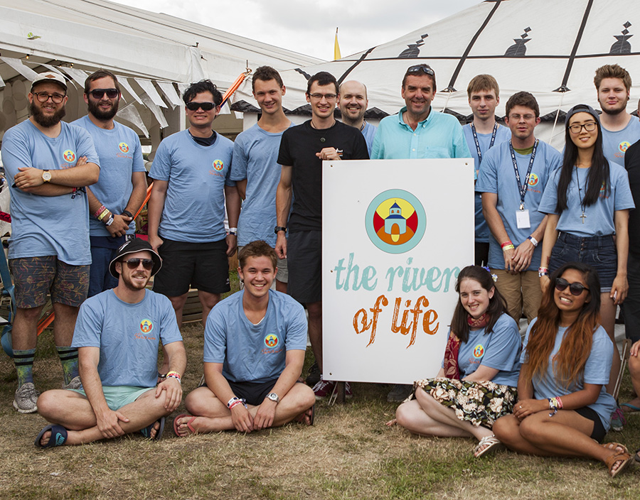 TSCF team at Festival One's "River of Life" 2016