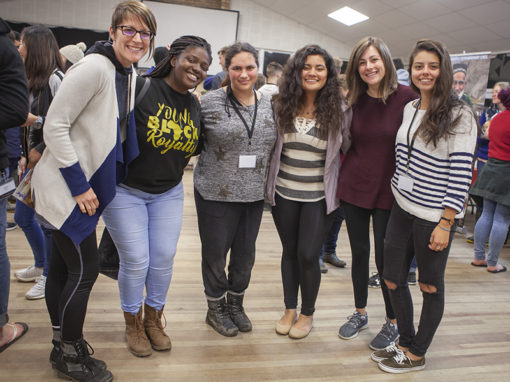 Jenny Klouse, from InterVarsity in California, returned for the second time with a group of students from our sister movement in the USA.